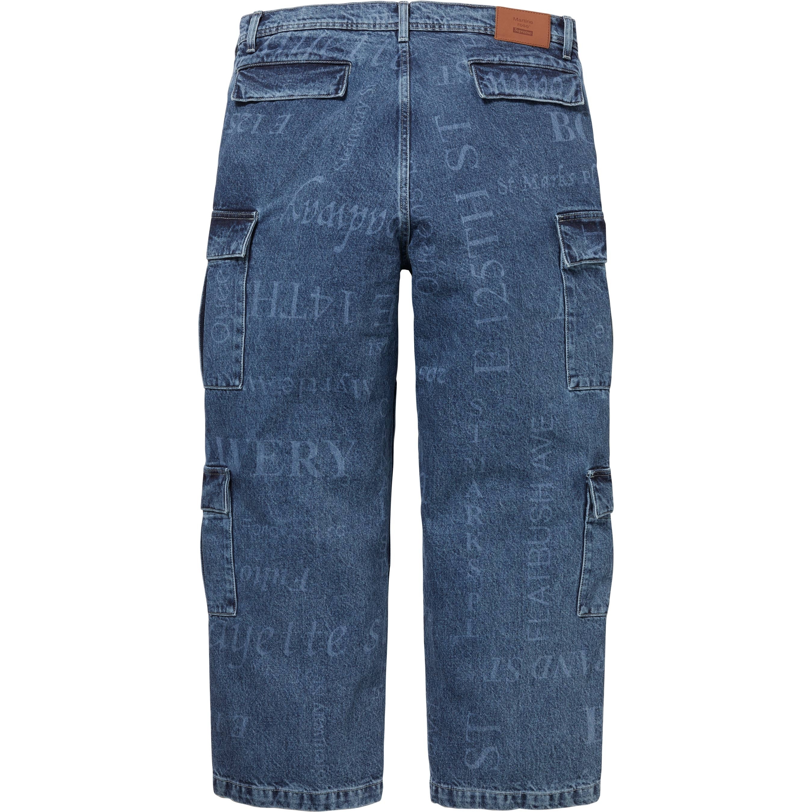 Supreme®/Martine Rose® Denim Cargo Pant view 2